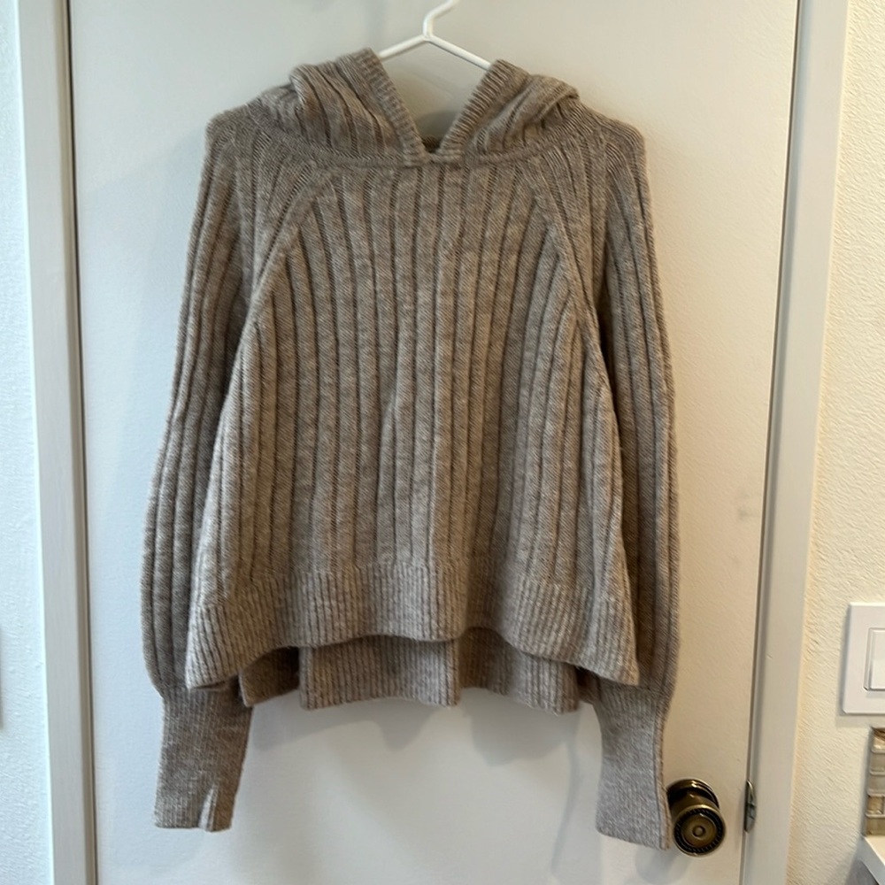 Eleven Six Baby Alpaca Crew Neck Sweater - Size Small